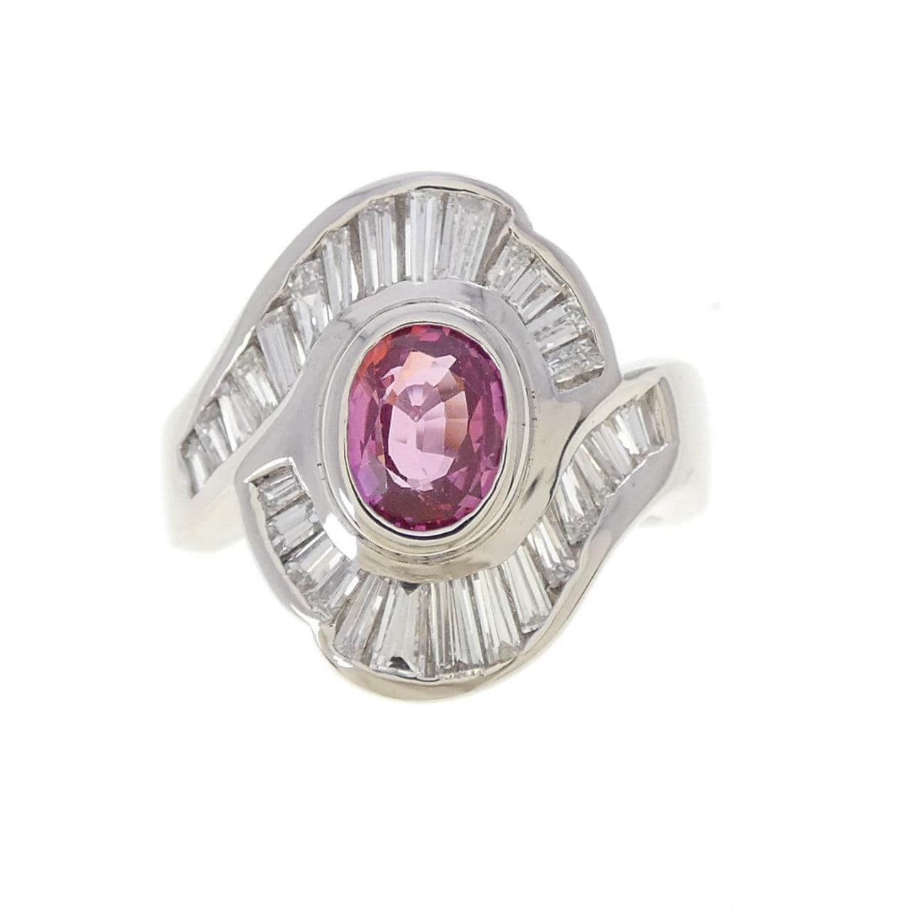 PT900 サファイヤ リング 1.41CT