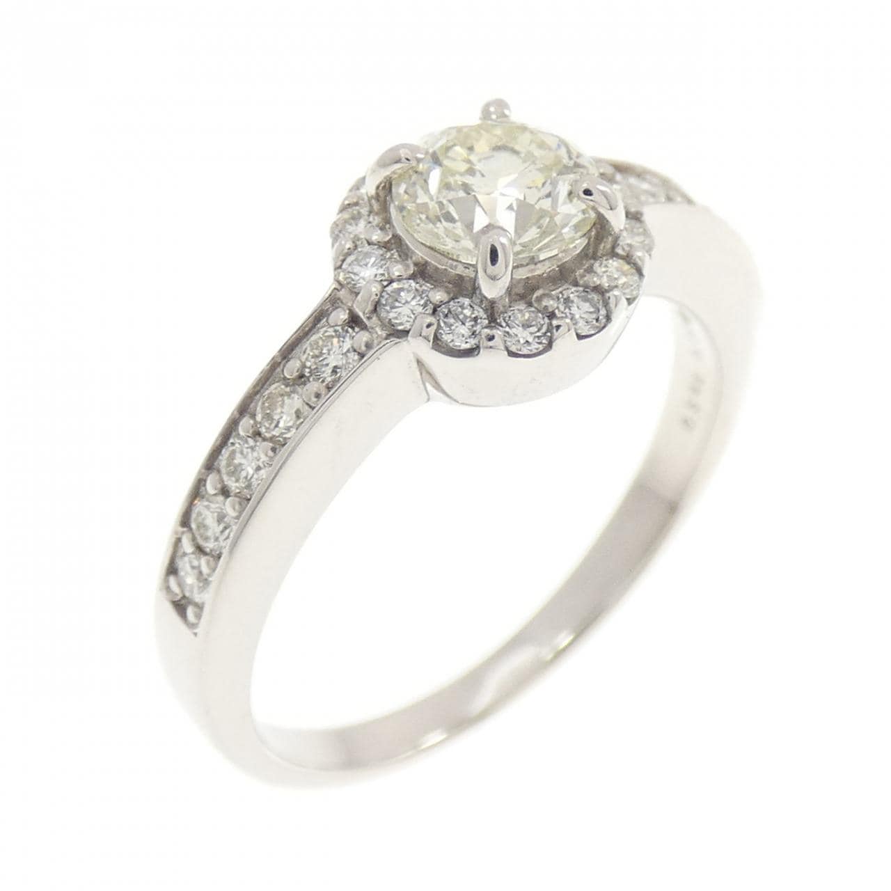 PT900 ダイヤモンド リング 0.544CT VLY SI2 Fair