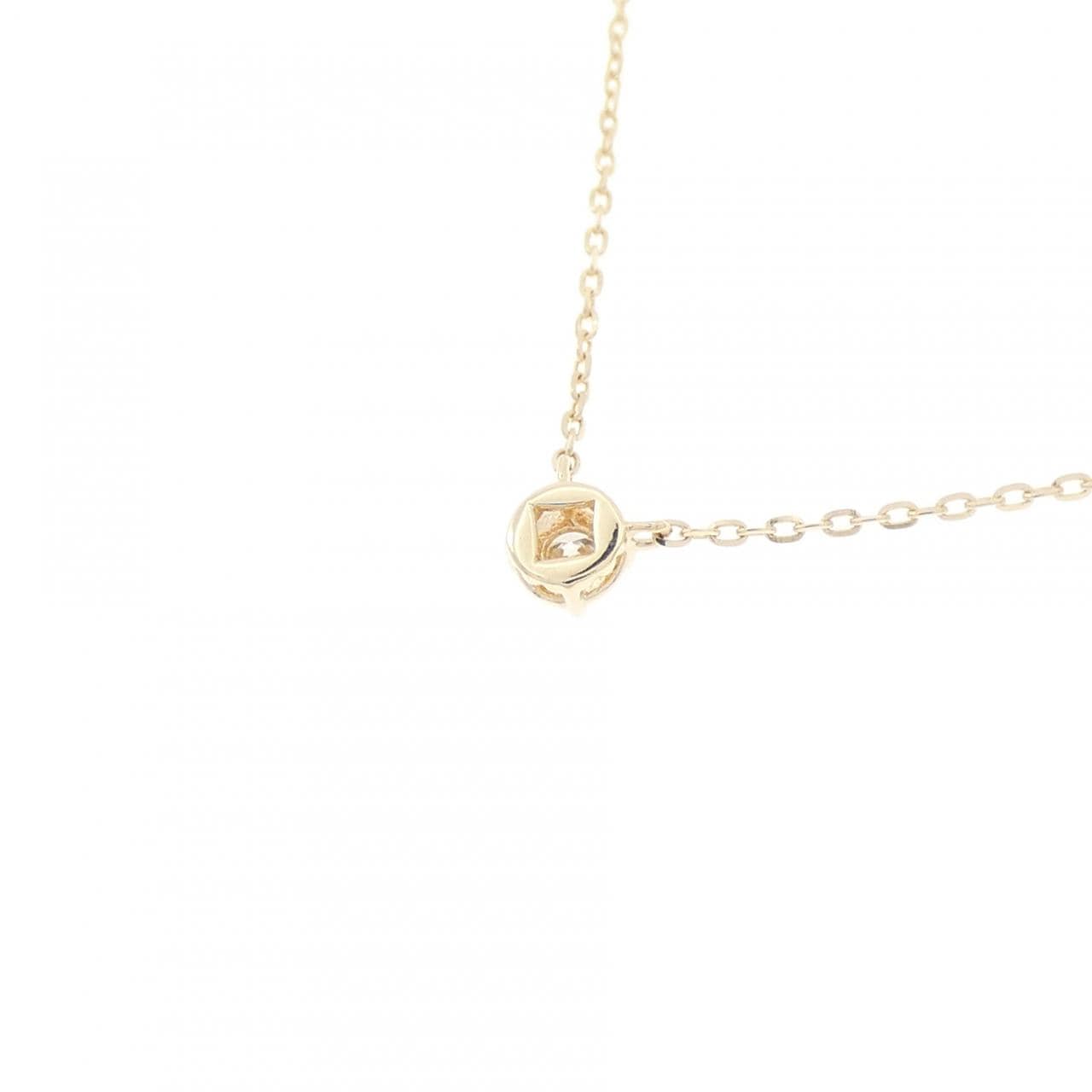 アガット ダイヤモンド ネックレス 0.03CT