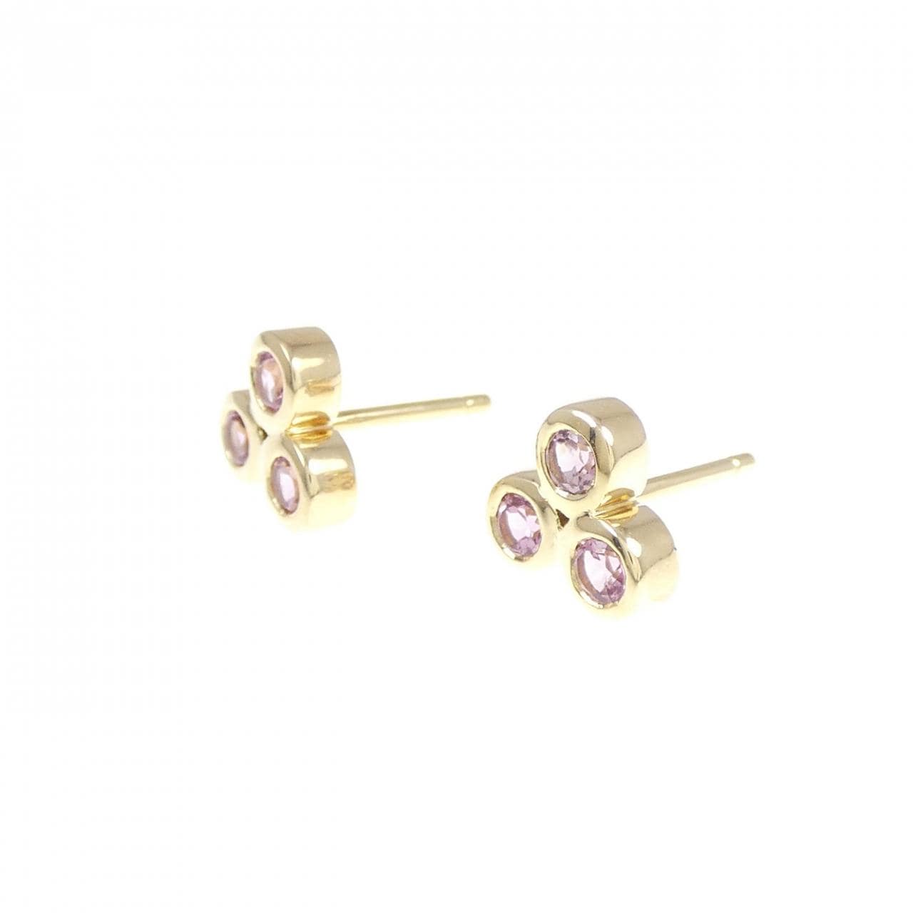 750YG/K18YG Tourmaline earrings