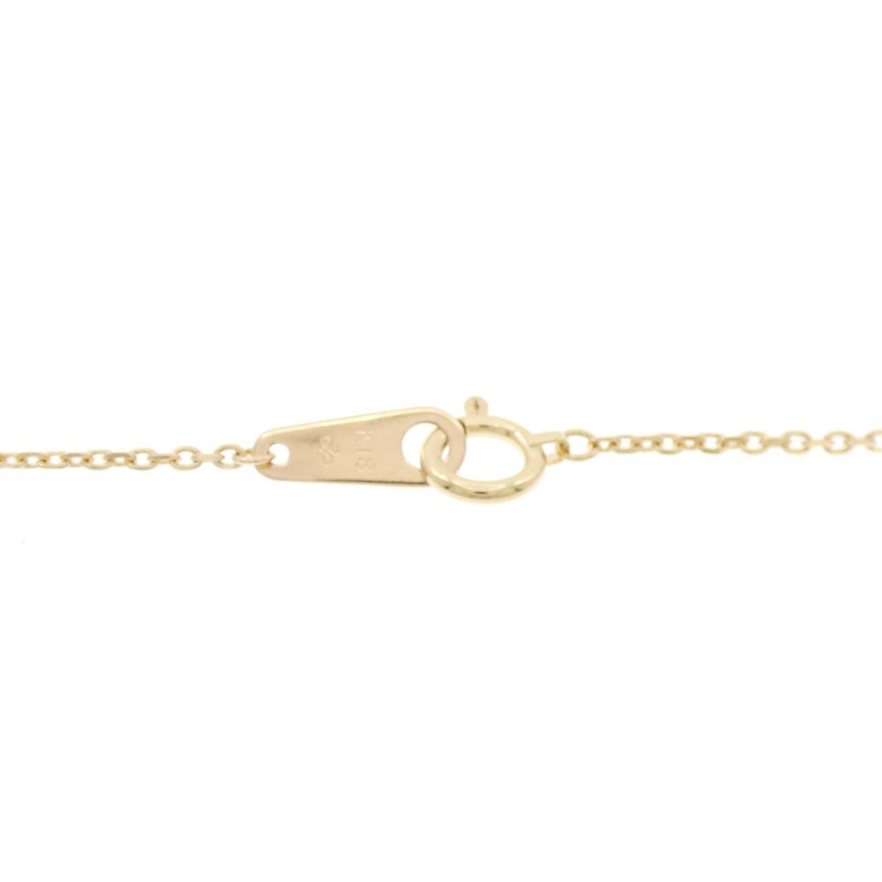 K18YG ダイヤモンド ネックレス 0.10CT