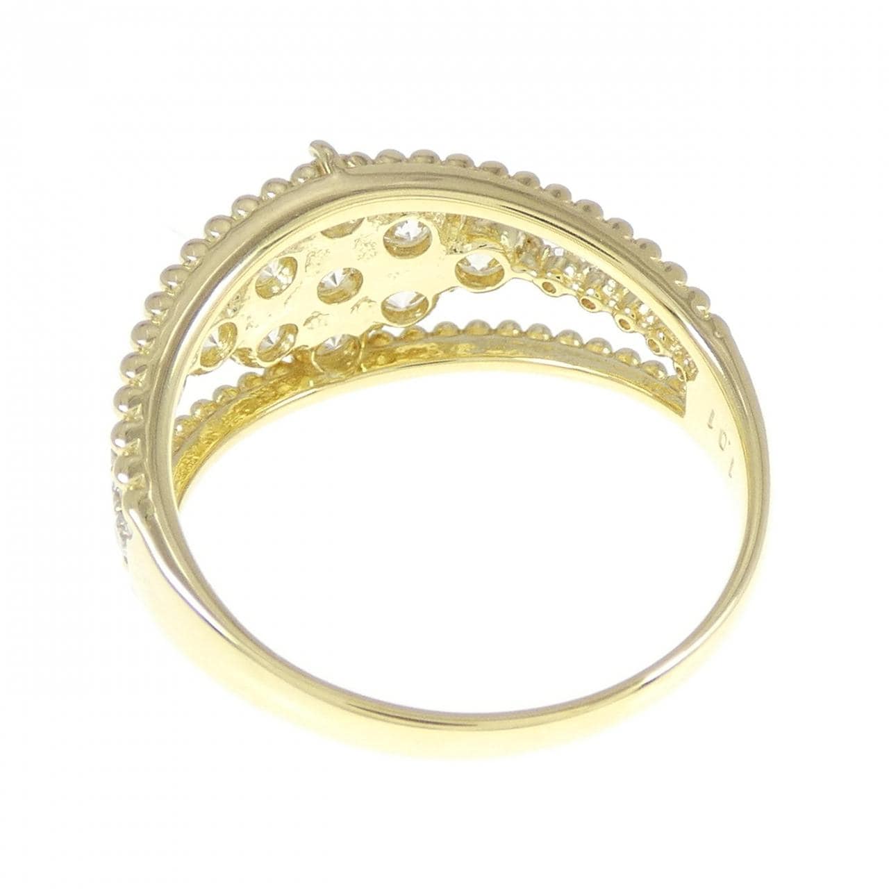 K18YG ダイヤモンド リング 1.01CT