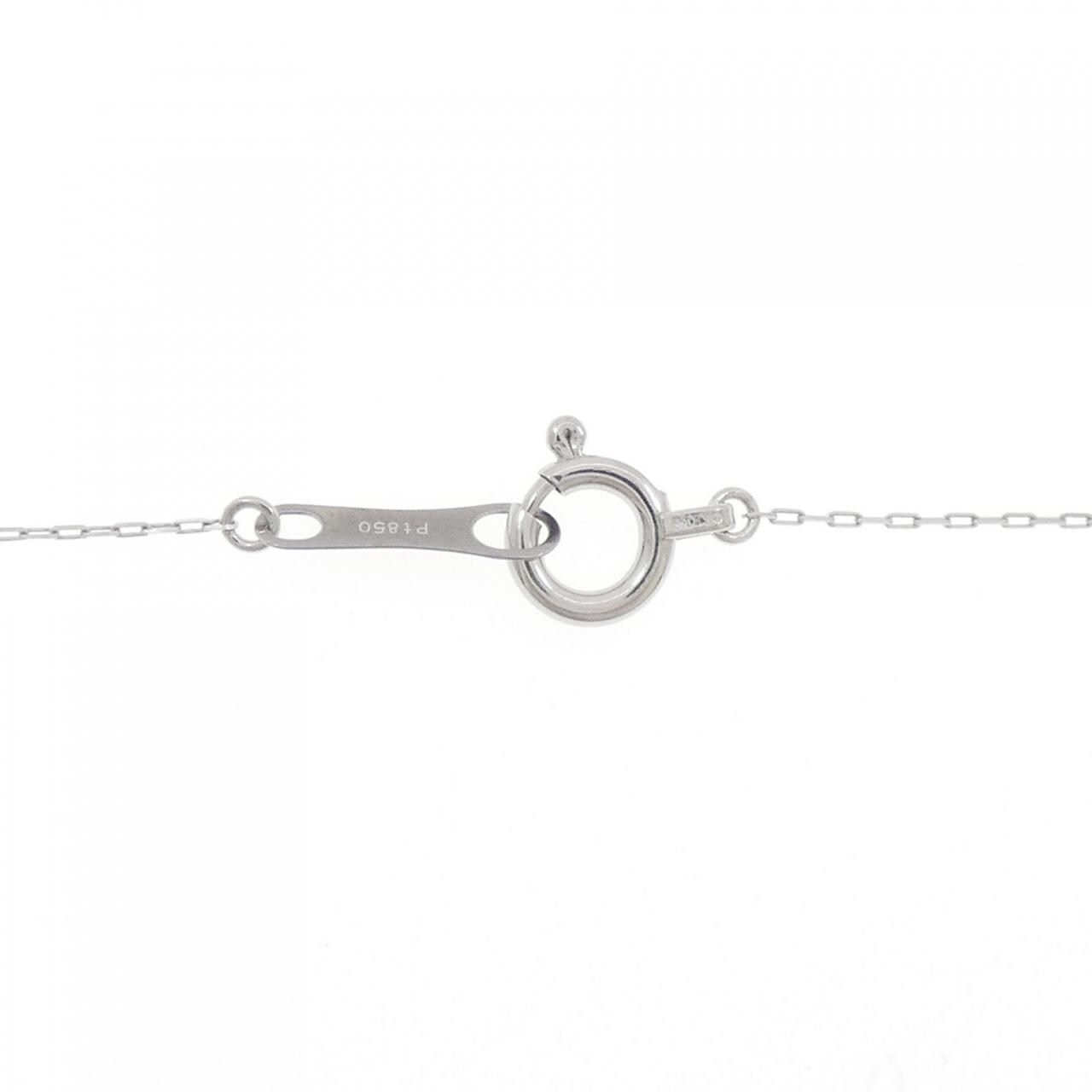 【新品】PT900/PT850 ダイヤモンド ネックレス 0.20CT