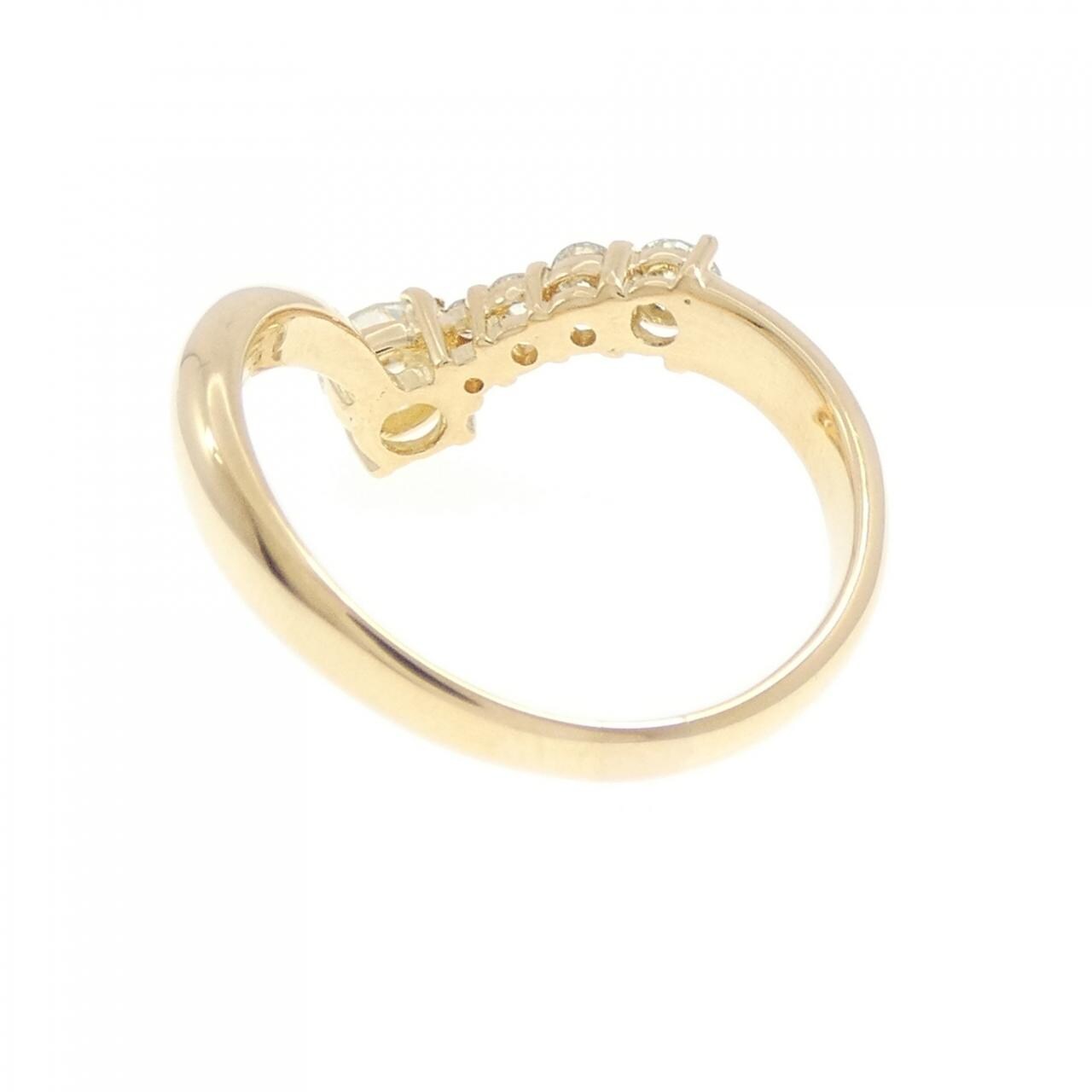 K18YG ダイヤモンド リング 0.50CT