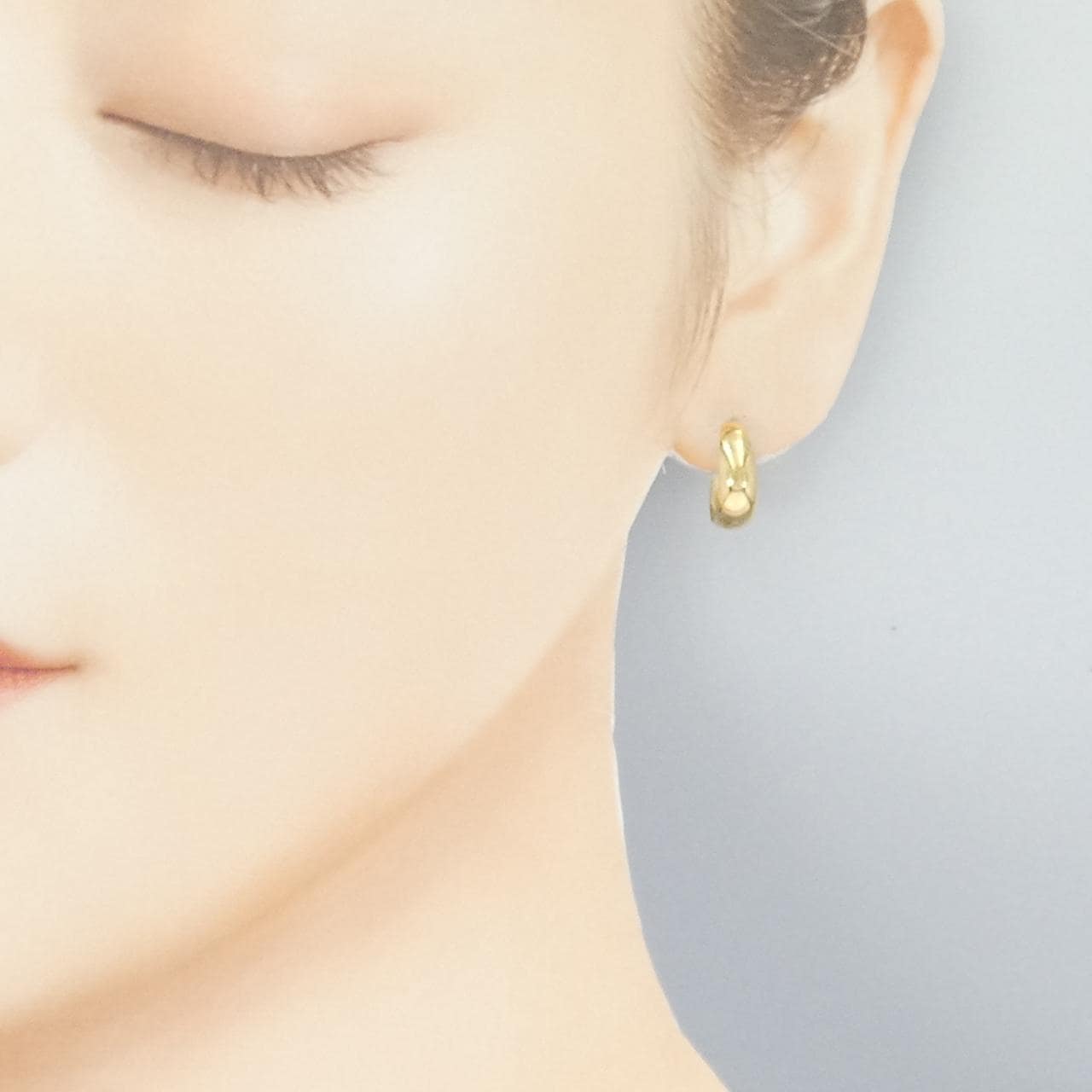 [新品] K18YG 耳环