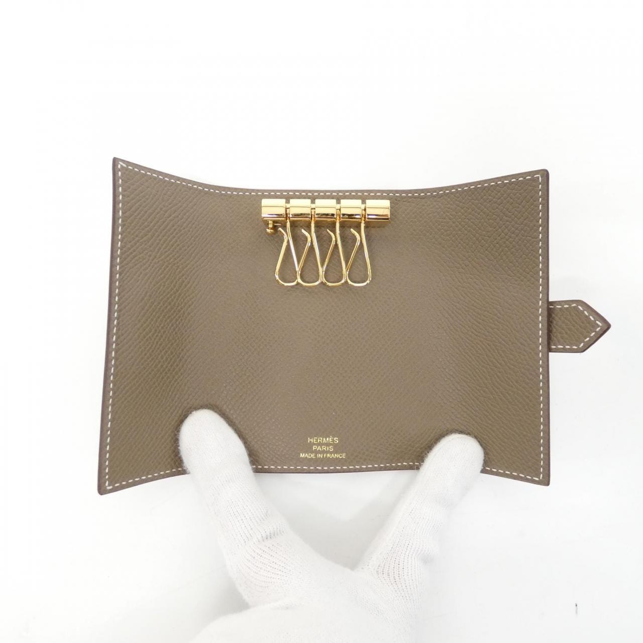 【未使用品】エルメス ベアン 047744CC キーケース