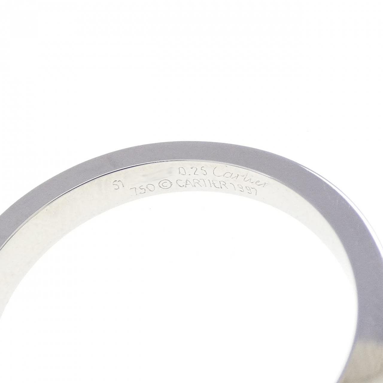 カルティエ タンク リング 0.25CT