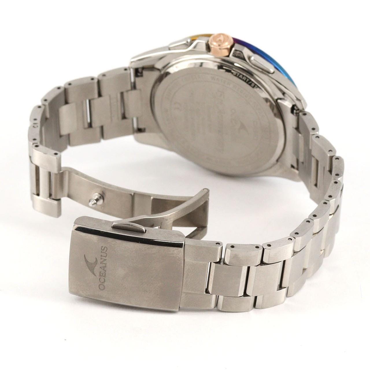 カシオ オシアナス･15th Anniversary OCW-T3000C-2AJF TI ソーラークォーツ