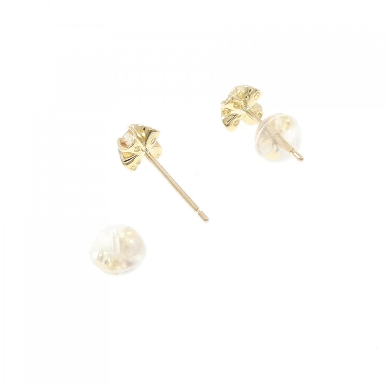 K18YG ダイヤモンド ピアス 0.12CT