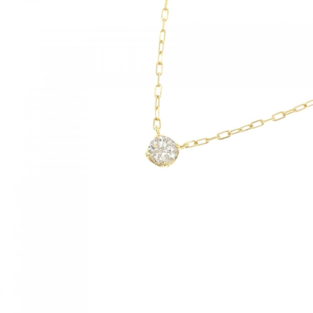 クミキョク ダイヤモンド ネックレス 0.08CT