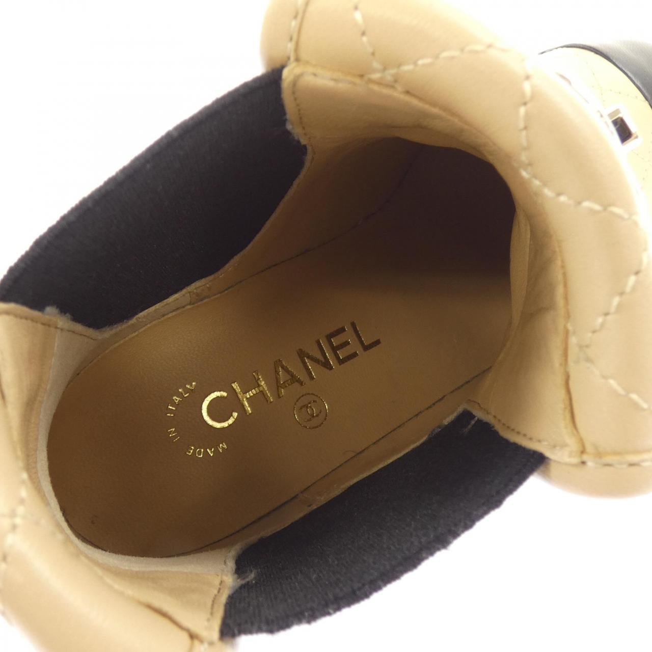 シャネル CHANEL アンクルブーツ ANKLE BOOTS ターンロック G45144B14037 ブーツ