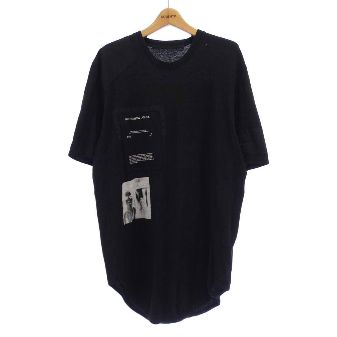 ユリウス JULIUS Tシャツ