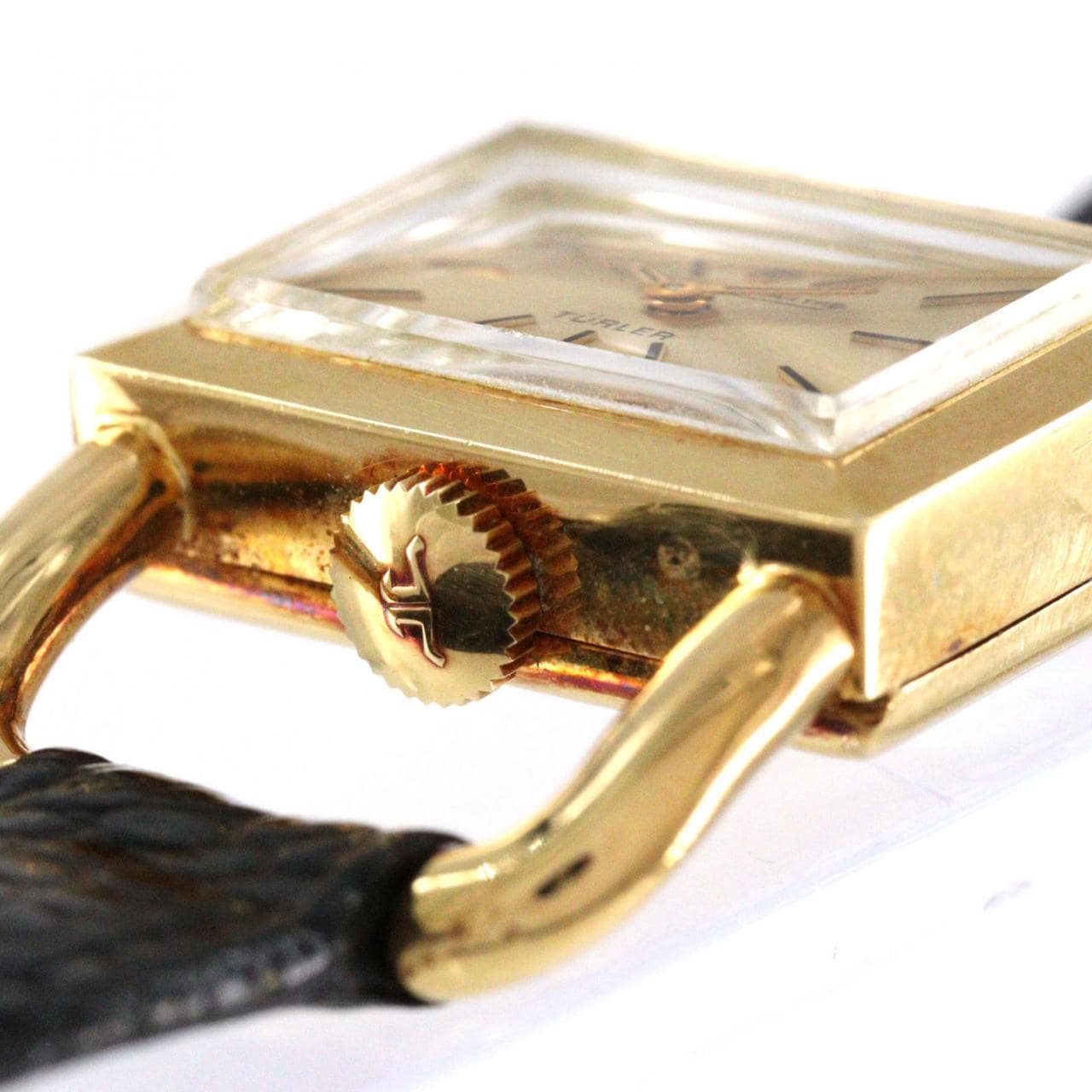 【ノーメンテナンス還元価格】ジャガー･ルクルト エトリエ YG TURLER Wネーム 1670.21 YG 手巻
