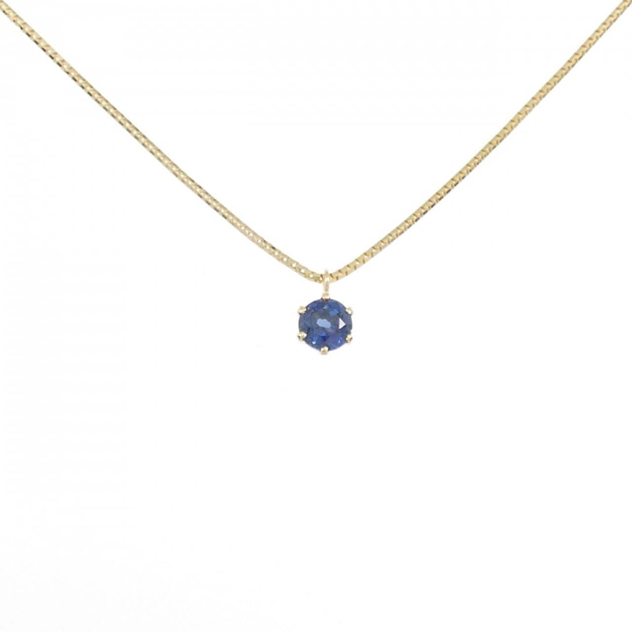 K18YG サファイヤ ネックレス 0.31CT