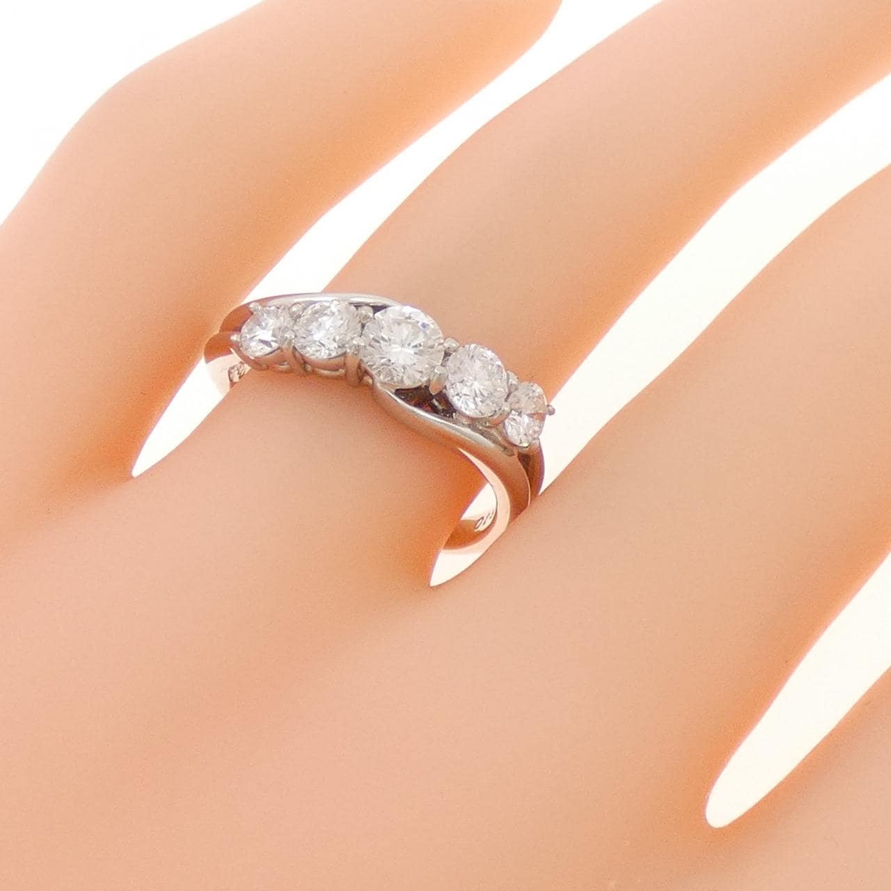 PT900 ダイヤモンド リング 0.310CT