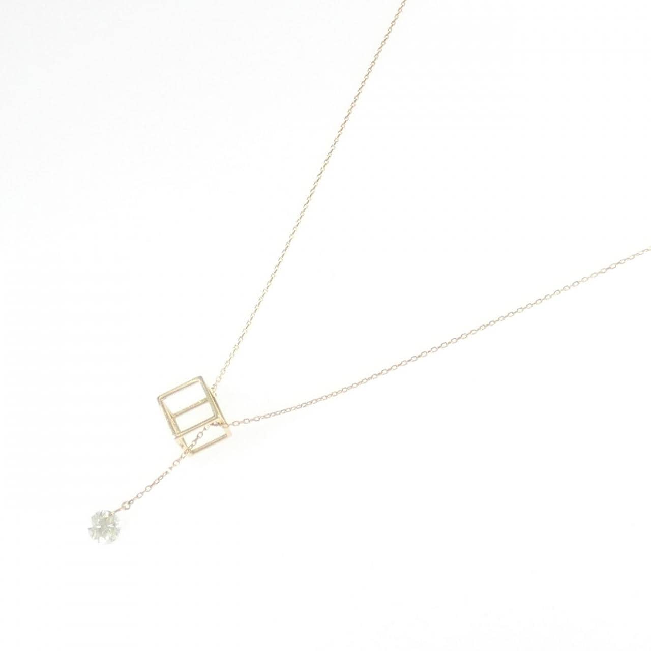 K18YG ダイヤモンド ネックレス 0.311CT