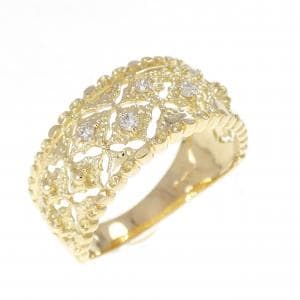 K18YG ダイヤモンド リング 0.10CT