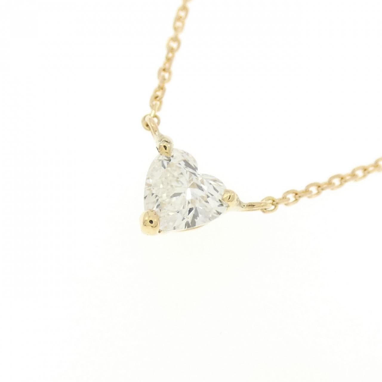 【新品】K18YG ダイヤモンド ネックレス 0.301CT G SI1