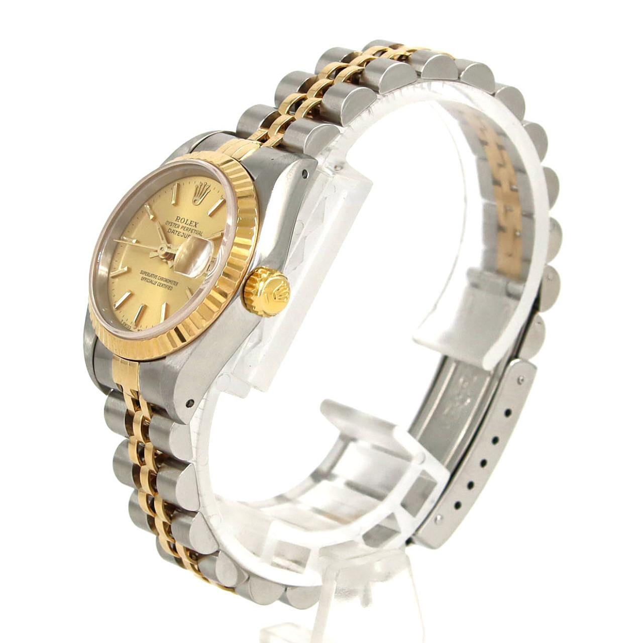 ロレックス デイトジャスト 69173 SSxYG 自動巻 E番