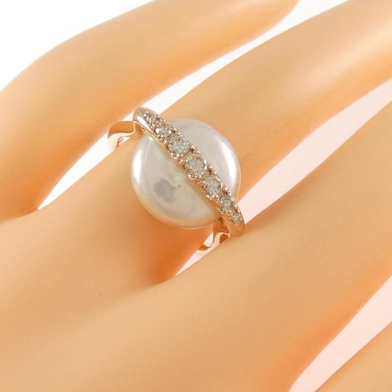 ヴェレッタ オッターヴァ 淡水パール リング