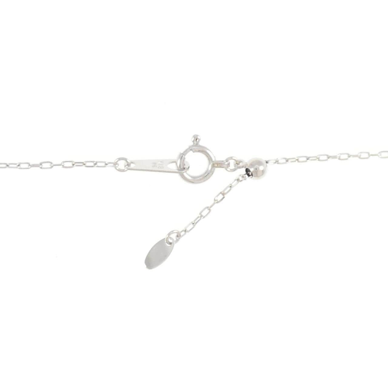 K18WG  ルビー ネックレス 0.25CT