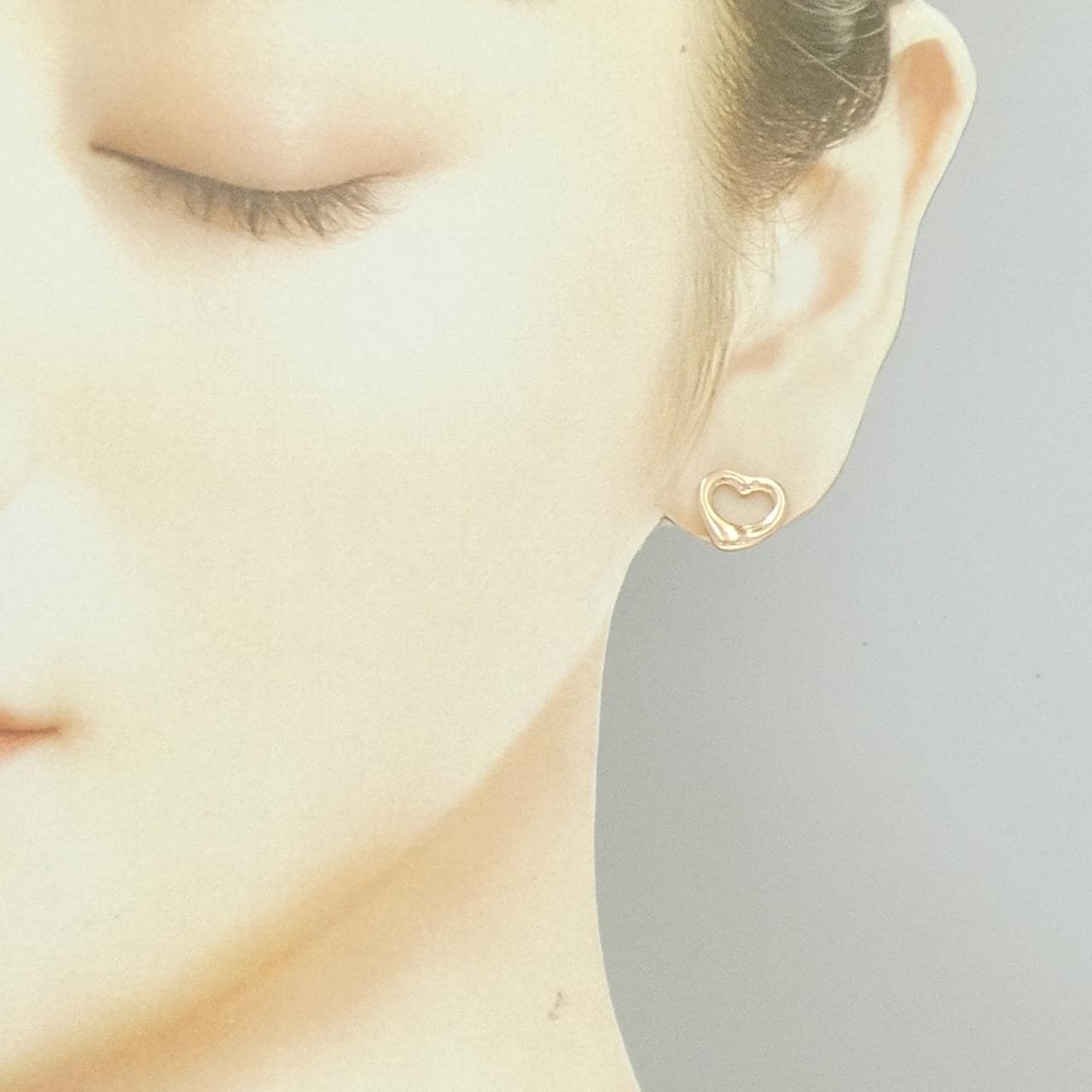 ティファニー オープンハート ピアス