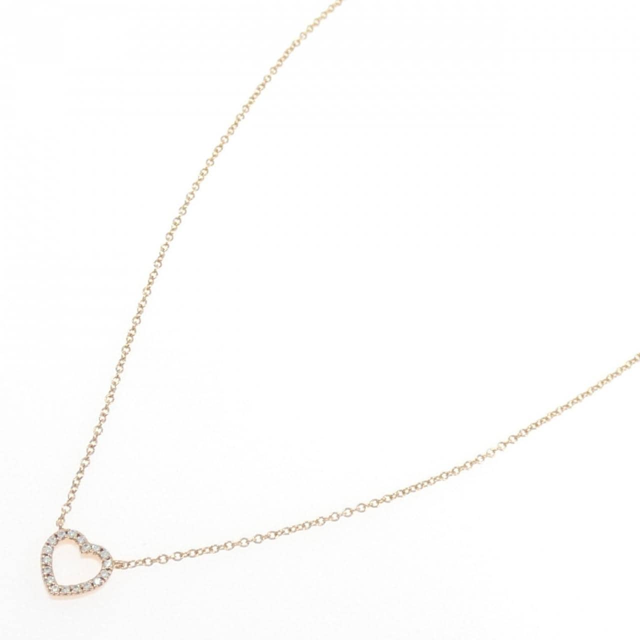 ティファニー メトロ ハート ミニ ネックレス