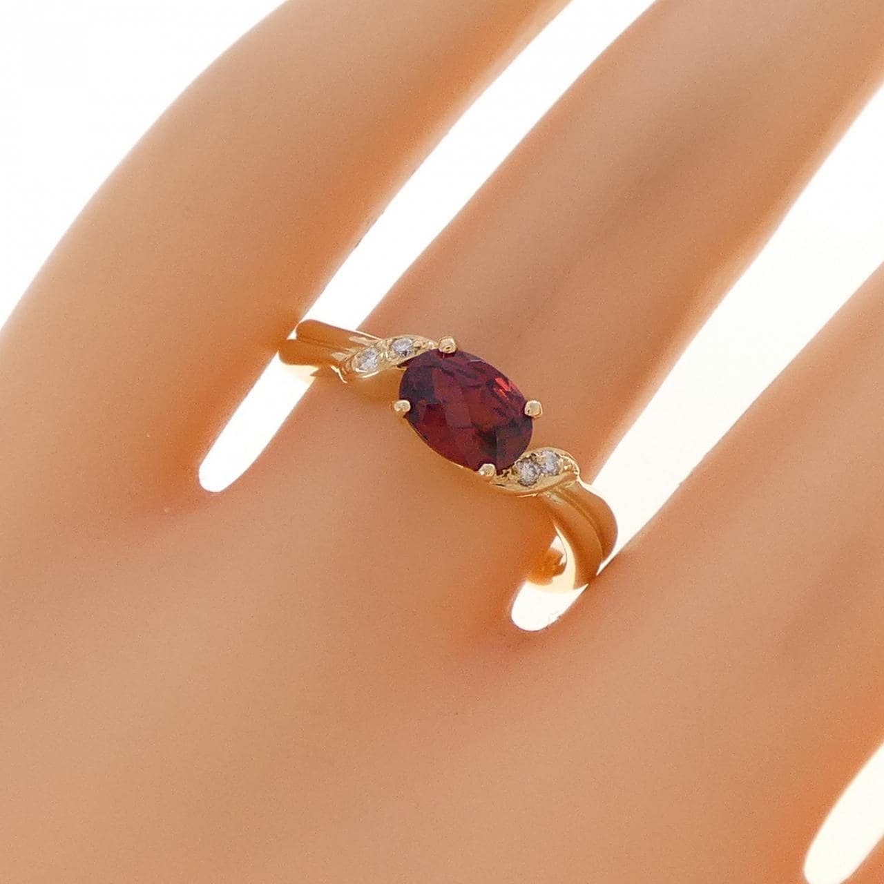 ギンザ タナカ ガーネット リング 0.98CT