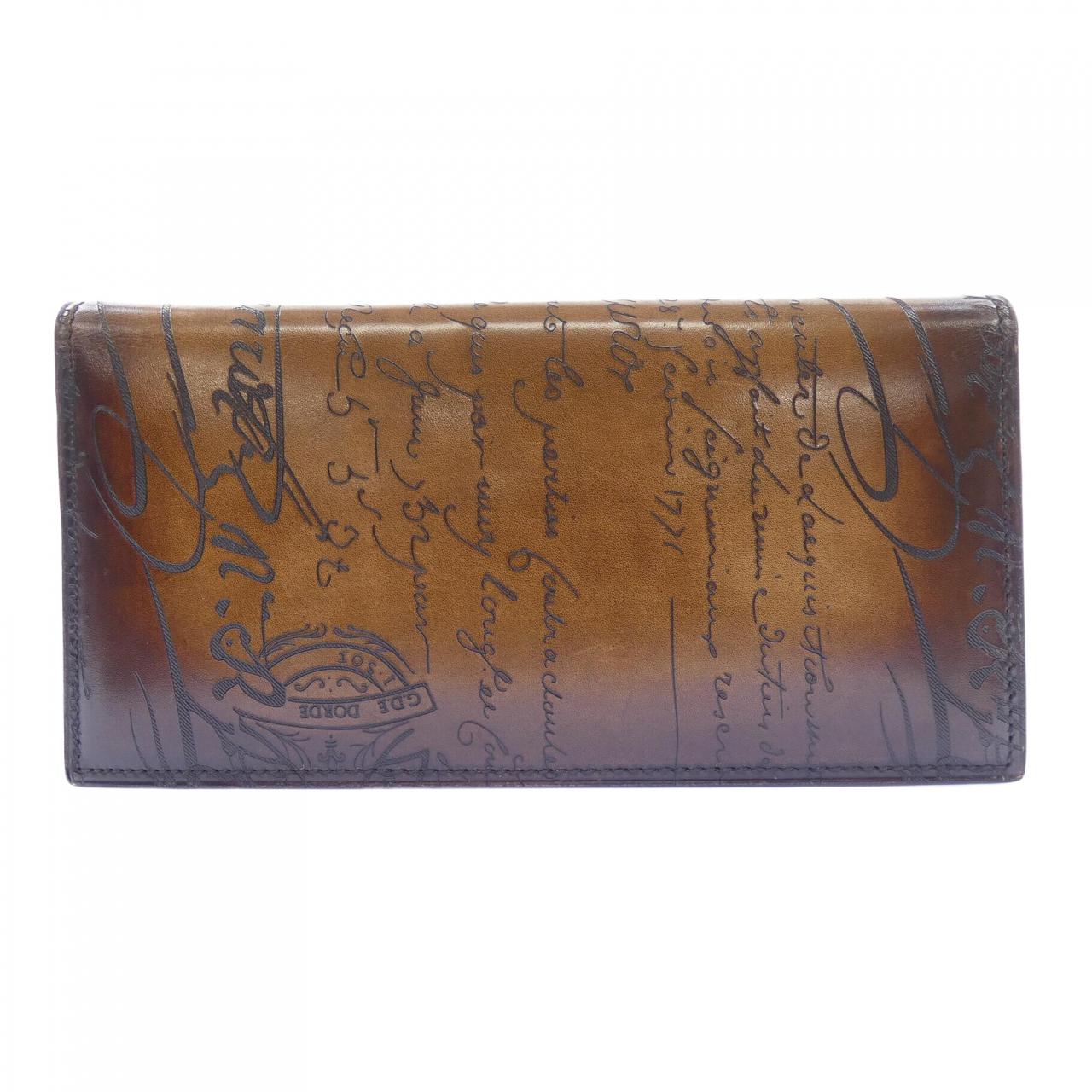 ベルルッティ Berluti サンタルスクリットレザージップロング WALLET