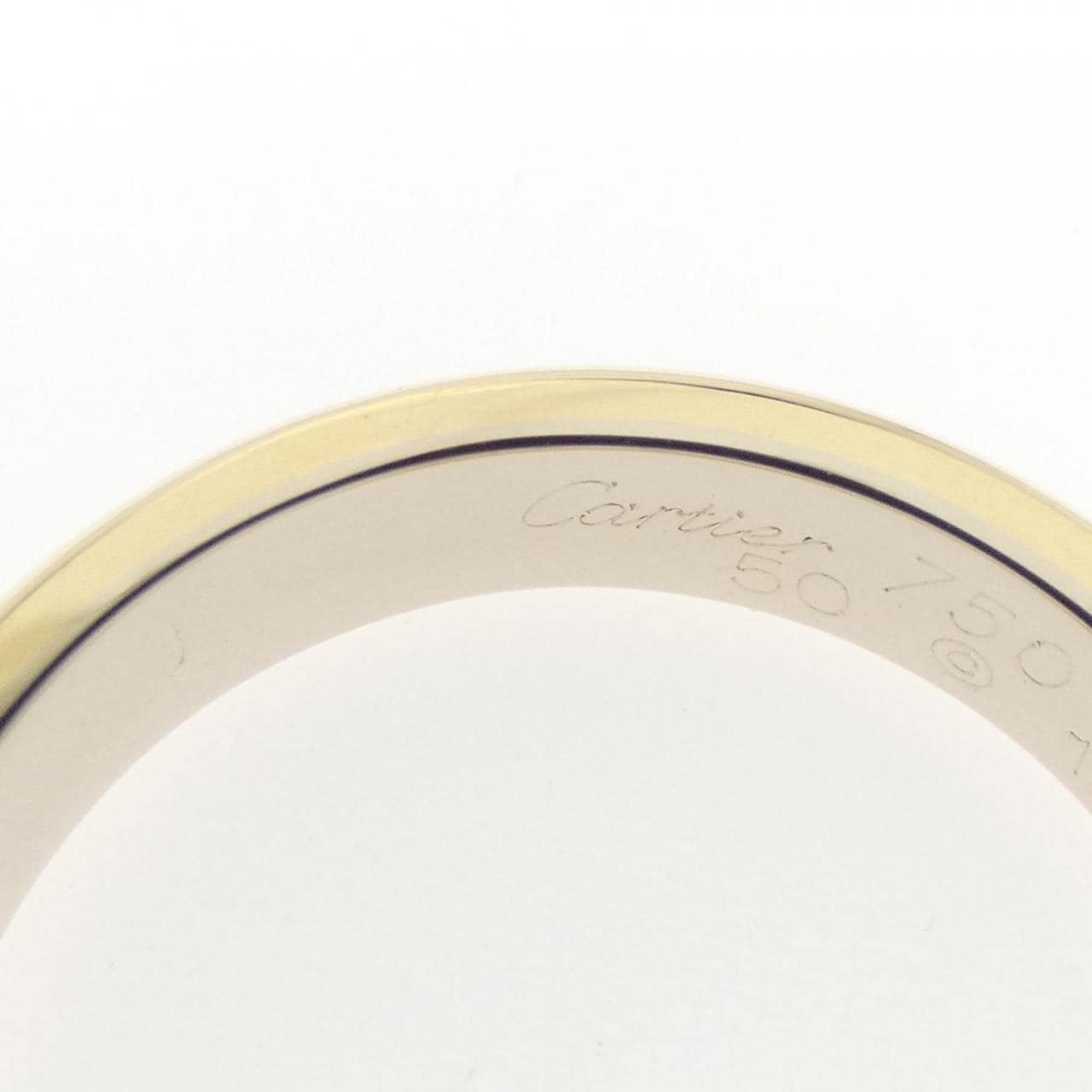 Cartier three gold wedding ring