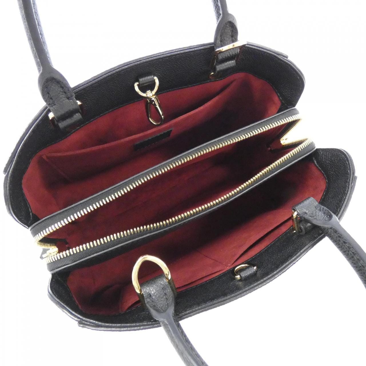 LOUIS VUITTON Bicolor Monogram Empreinte Montaigne BB M45778 Bag