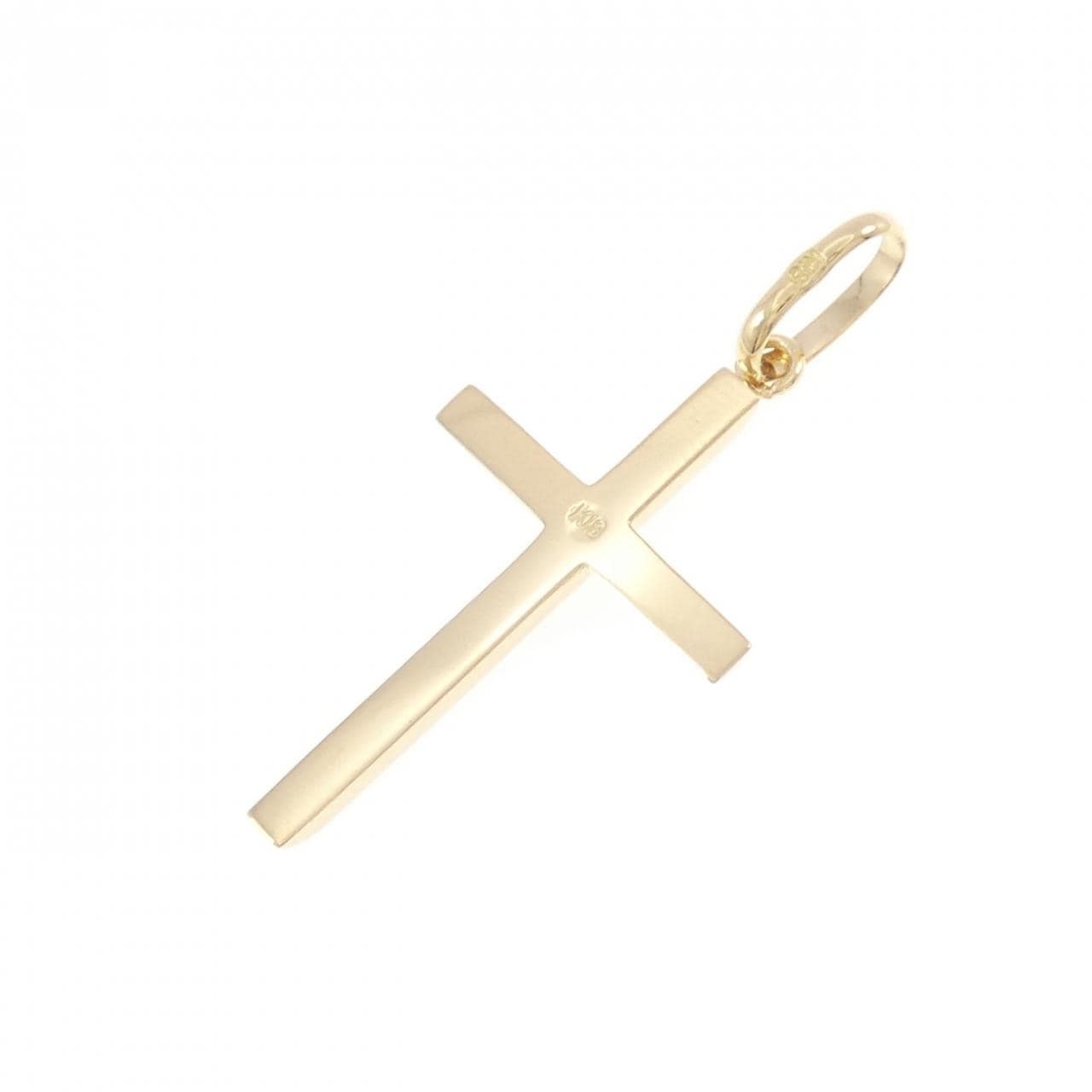 【新品】K18YG クロス ペンダント