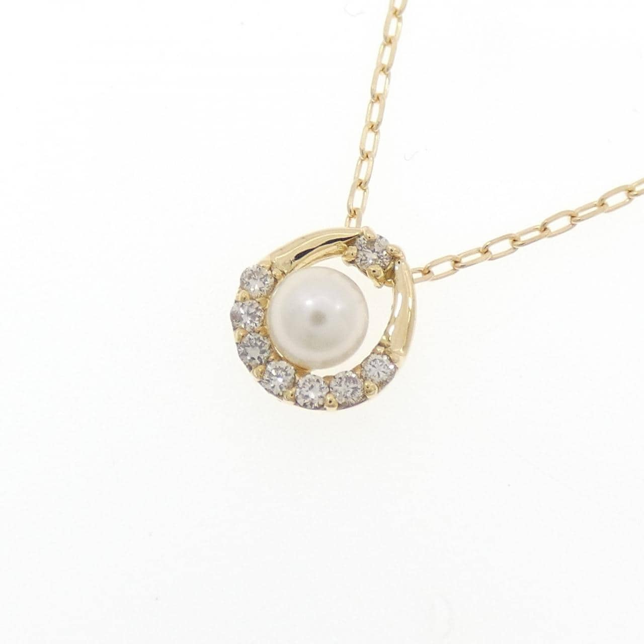 K18YG アコヤパール ネックレス 4mm