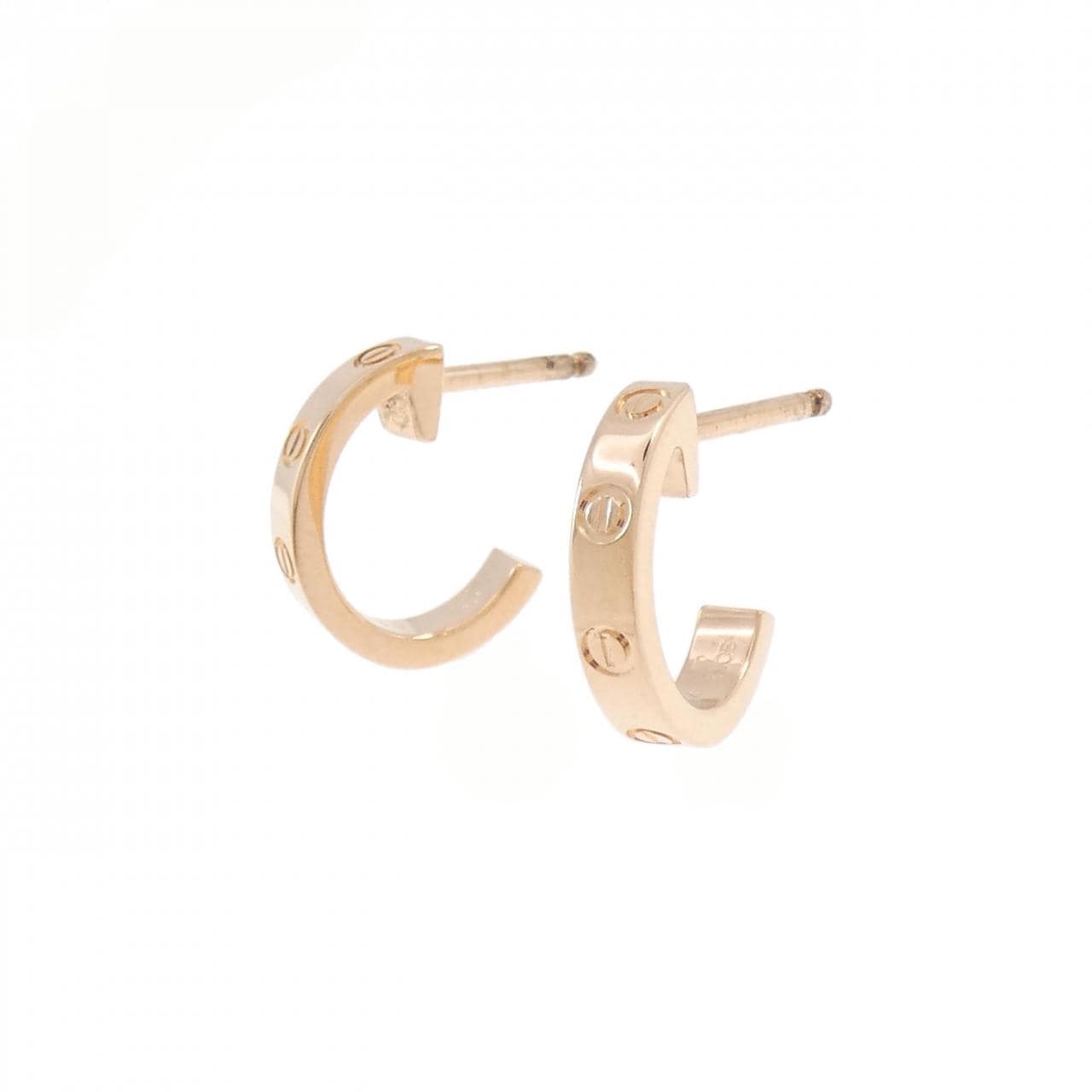 カルティエ ミニラブ ピアス