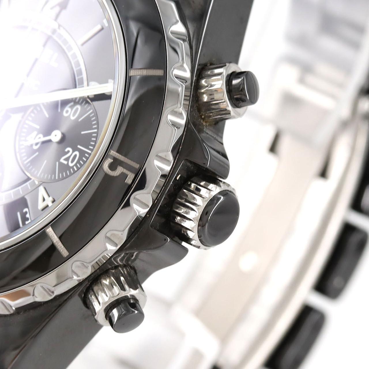 シャネル J12クロノグラフ セラミック H0940 セラミック 自動巻