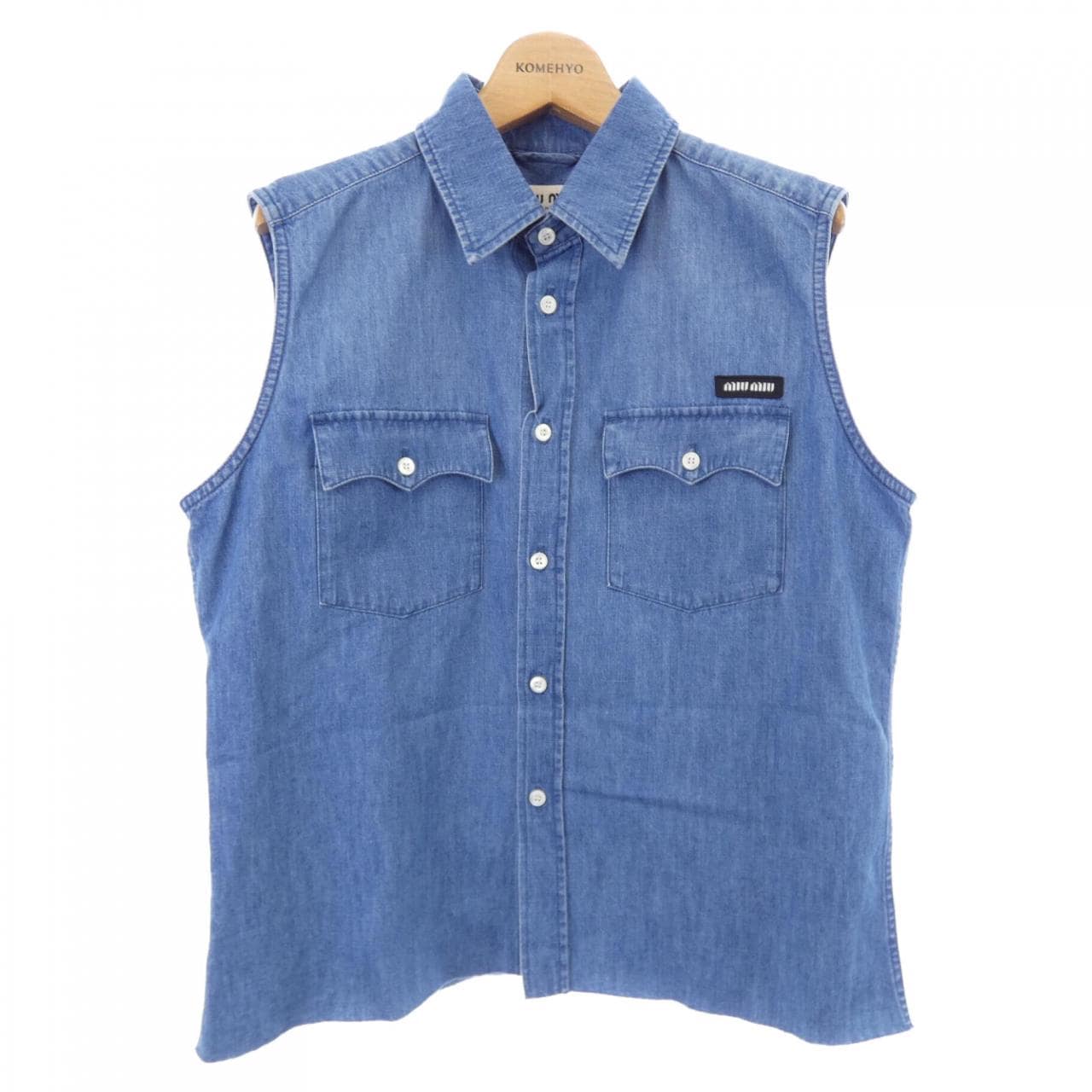 MIU MIU MIU MIU GWC124 16UA F0013 Tops