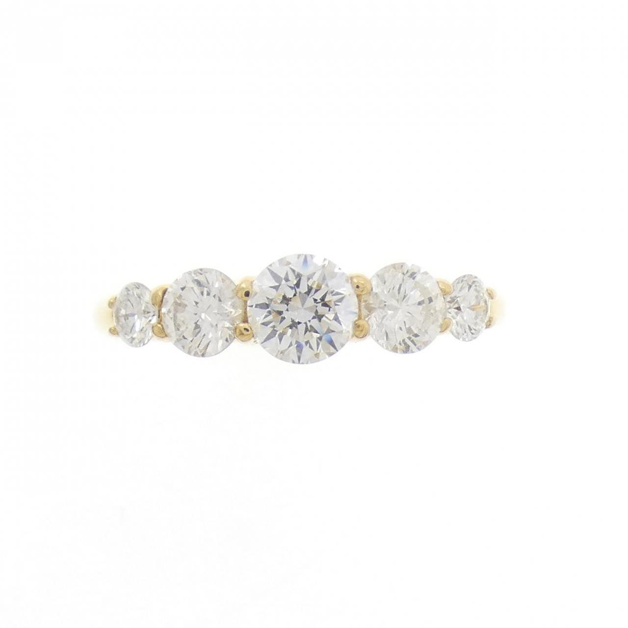 K18YG ダイヤモンド リング 1.80CT