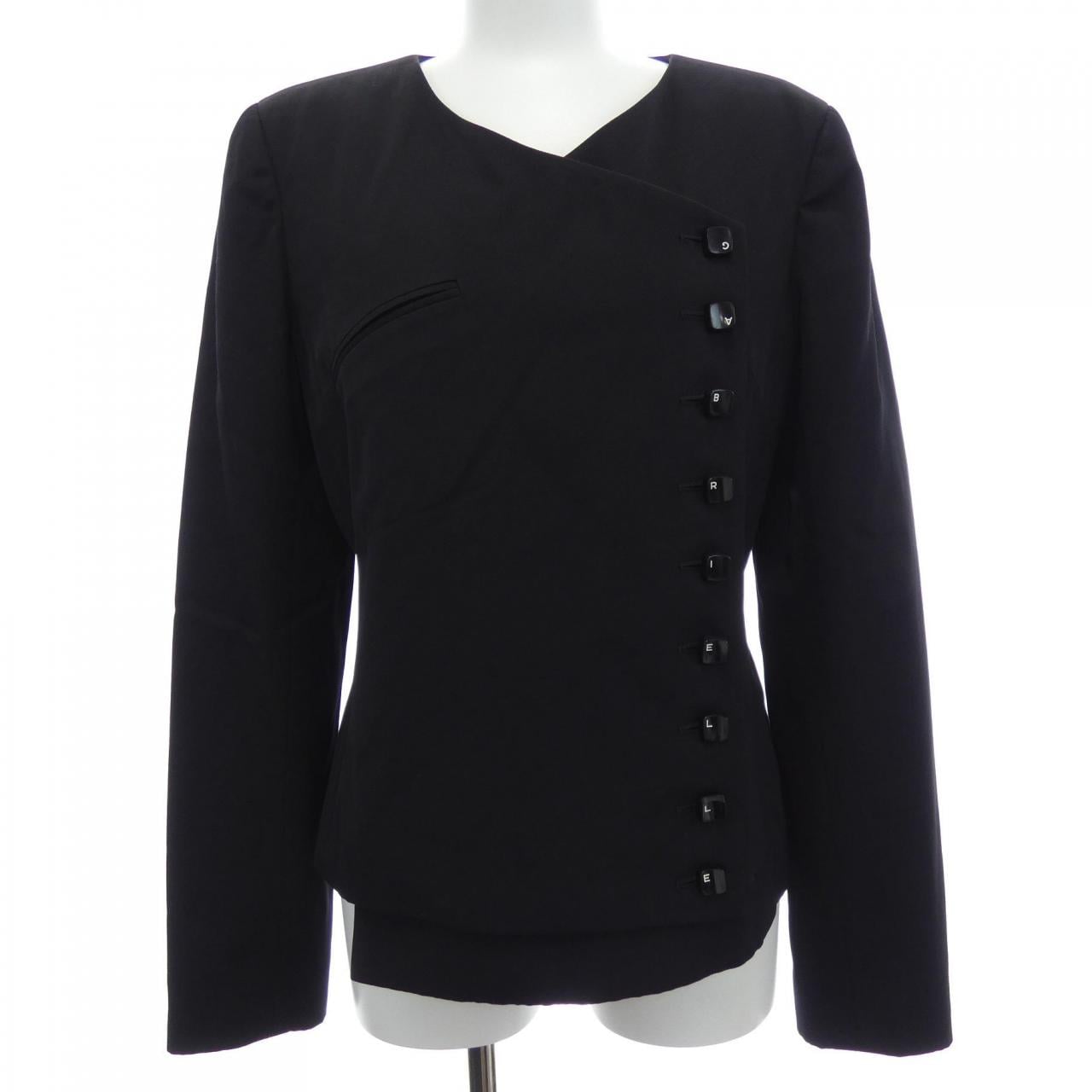 【ヴィンテージ】シャネル CHANEL P15253V08543 00T ノーカラージャケット