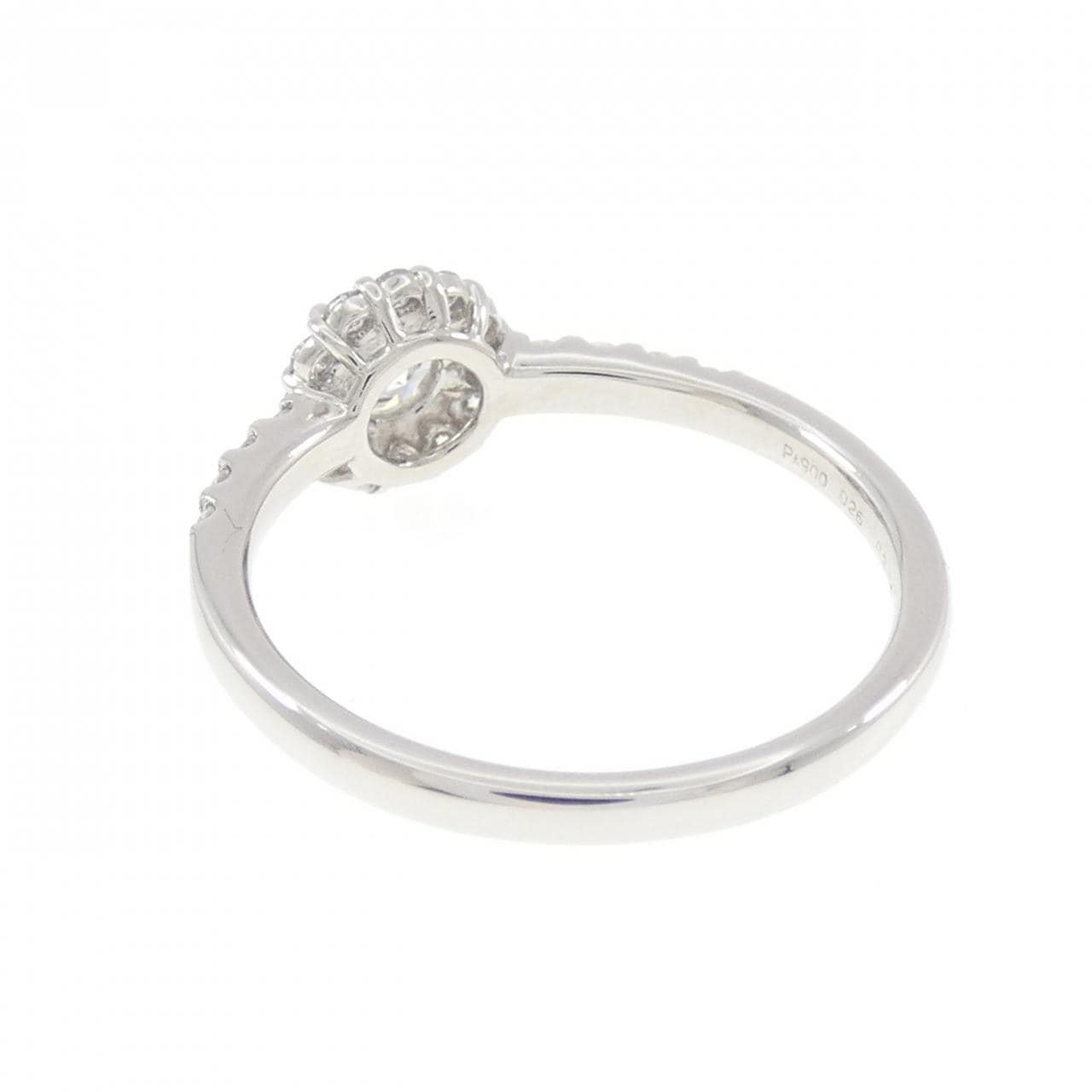 PT900 ダイヤモンド リング 0.303CT F SI1 VG