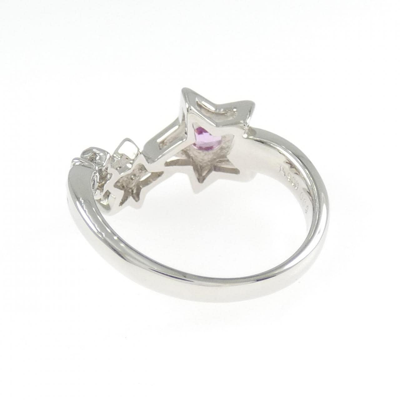 PT900 スター サファイヤ リング 0.38CT