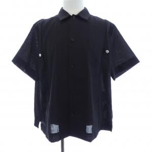 サカイ SACAI Wool Suiting x Nylon Twill Shirt 26-04011M S／Sシャツ