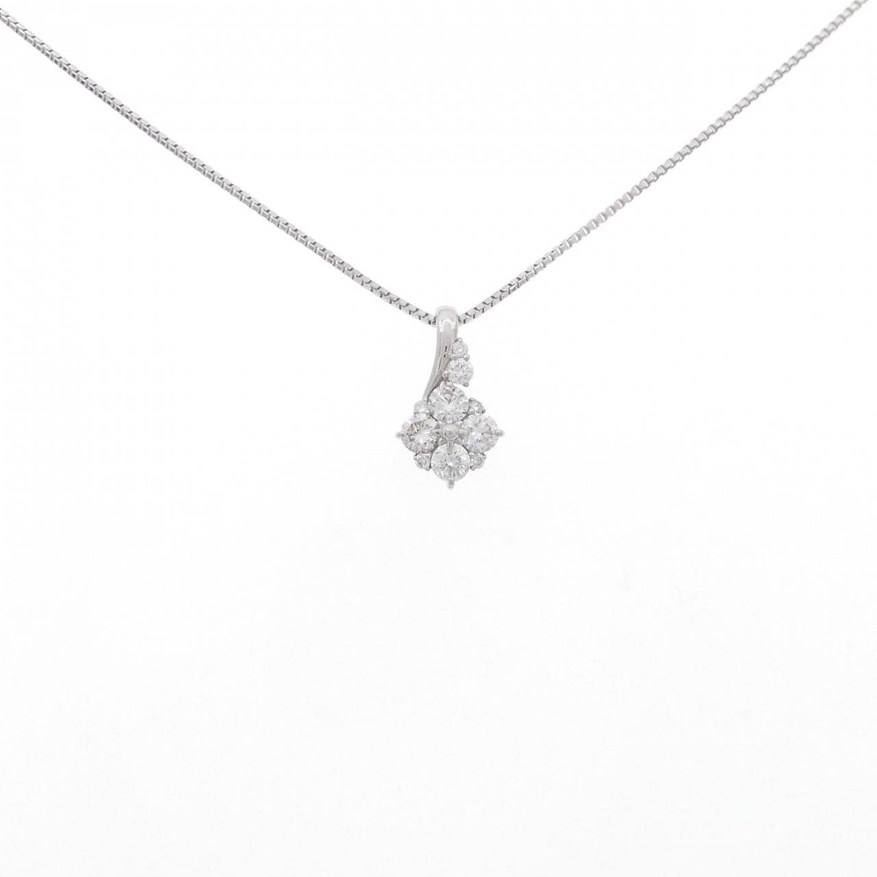 PT Flower Diamond Necklace 0.30CT