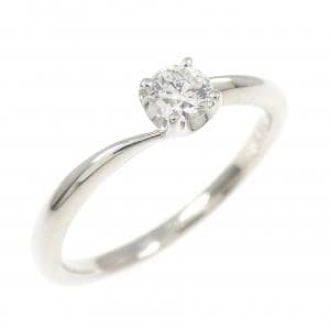 PT950 ダイヤモンド リング 0.188CT