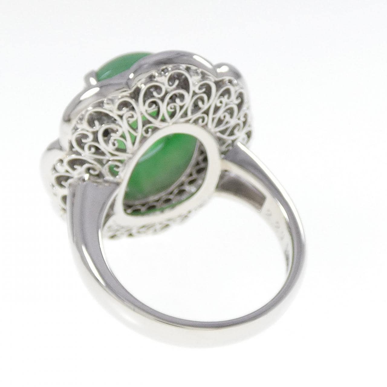 PT900 ヒスイ リング 8.41CT