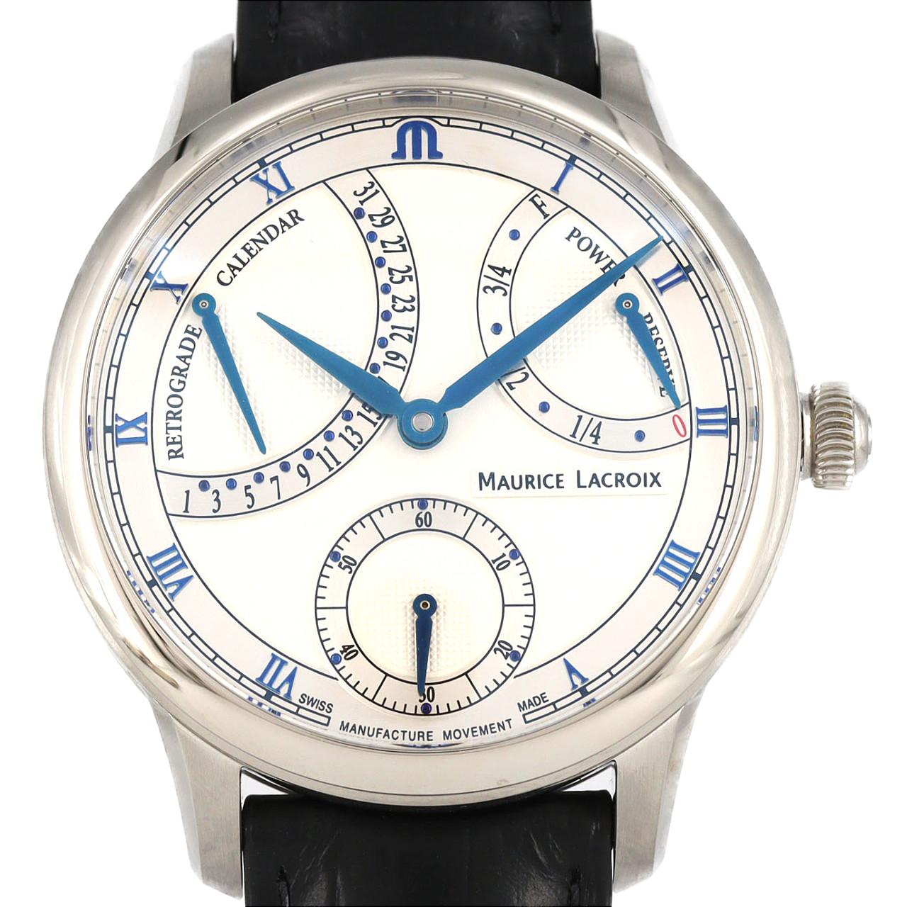 【新品】モーリス･ラクロア マスターピースレトログラードカレンダー MP6568-SS001-132-1 SS 自動巻