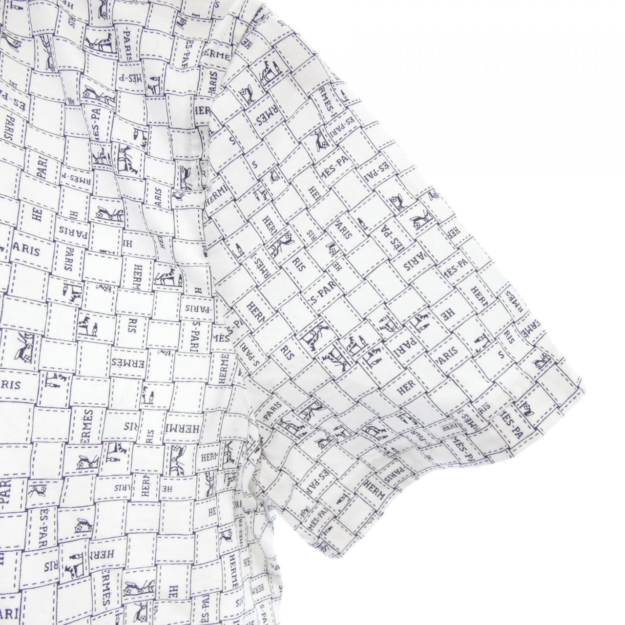 エルメス HERMES BOLDUC AU CARRE ボルデュックチェック 5E4645DK Tシャツ