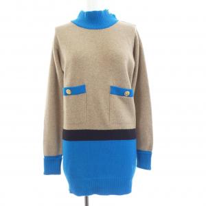 【ヴィンテージ】シャネル CHANEL MADE IN SCOTLAND クローバーボタン ニット