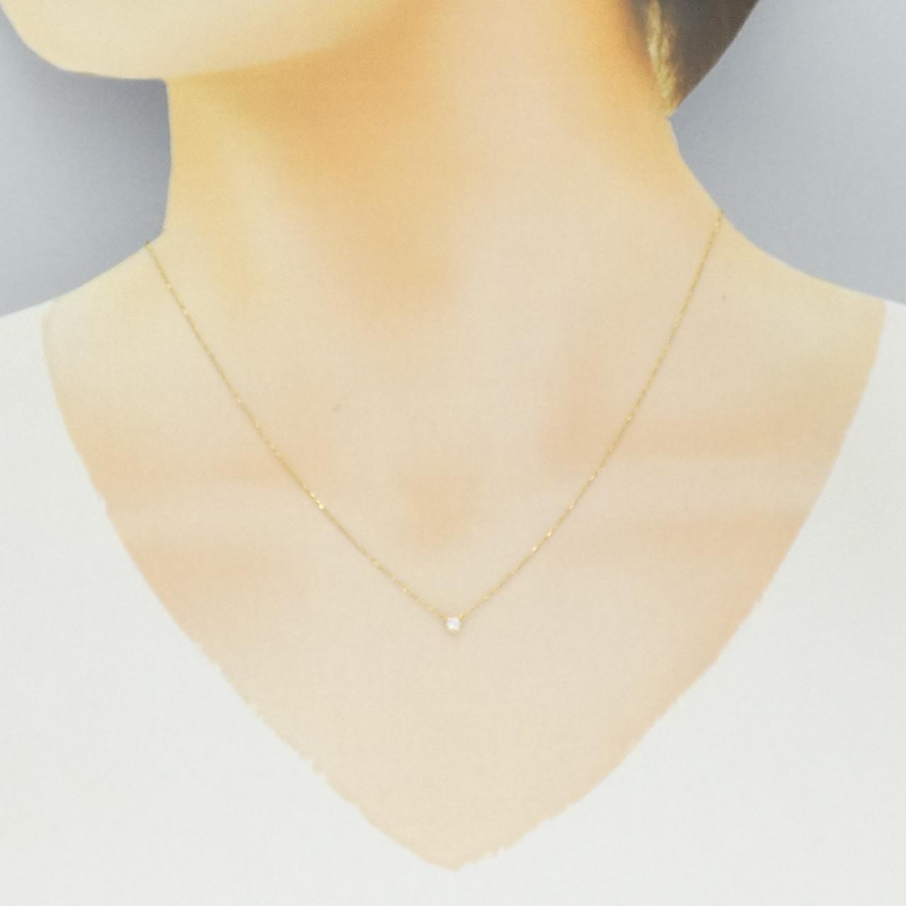 オレフィーチェ ダイヤモンド ネックレス 0.07CT