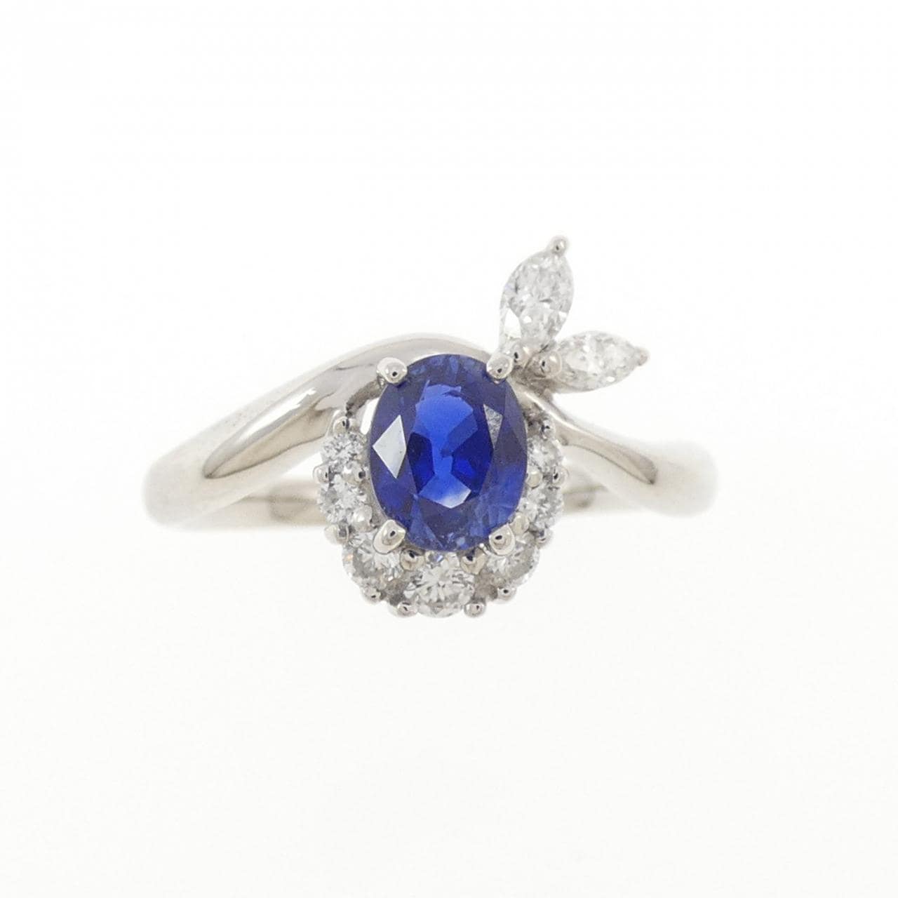 PT900 サファイヤ リング 0.85CT