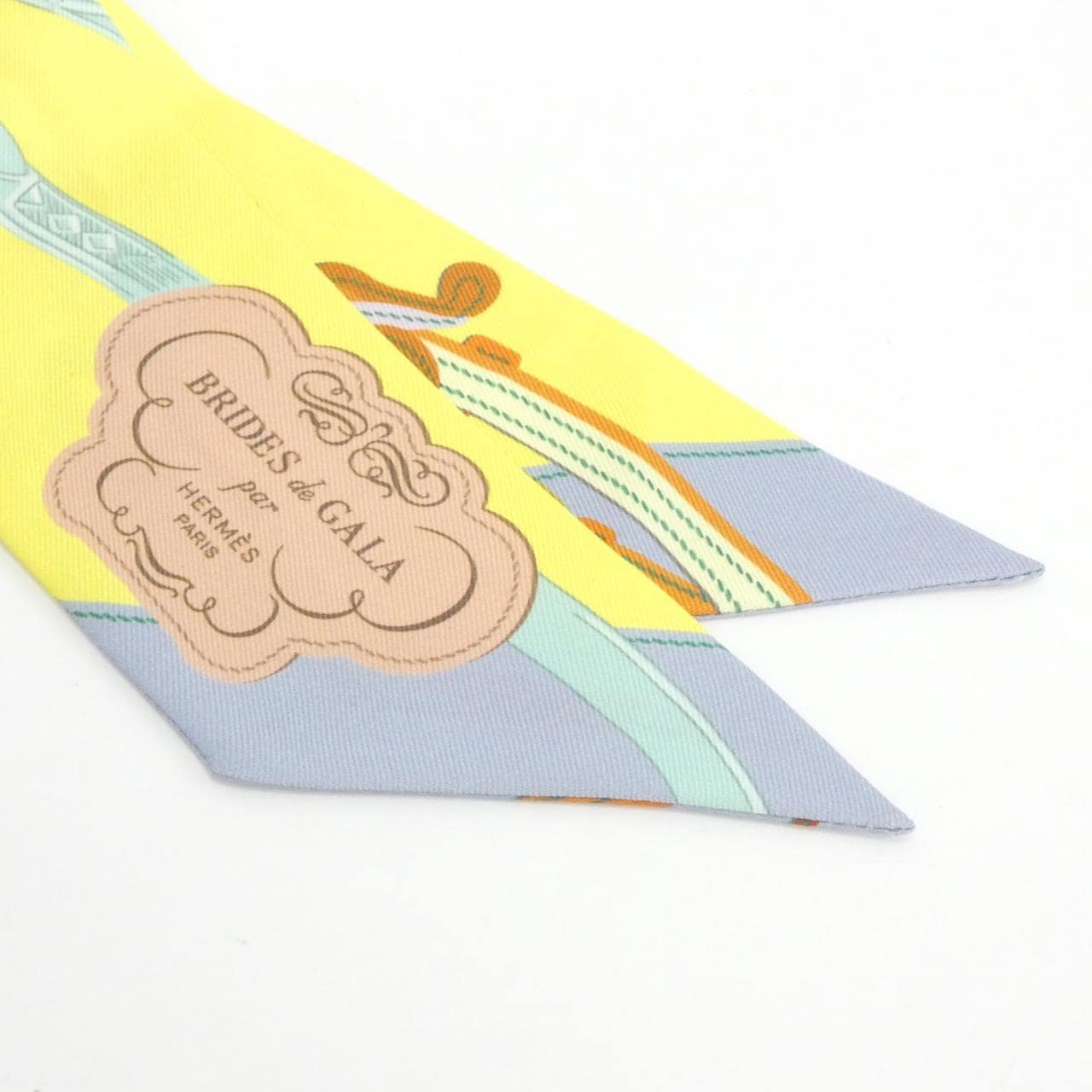 エルメス BRIDES DE GALA APPLIQUE ツイリー 063940S スカーフ